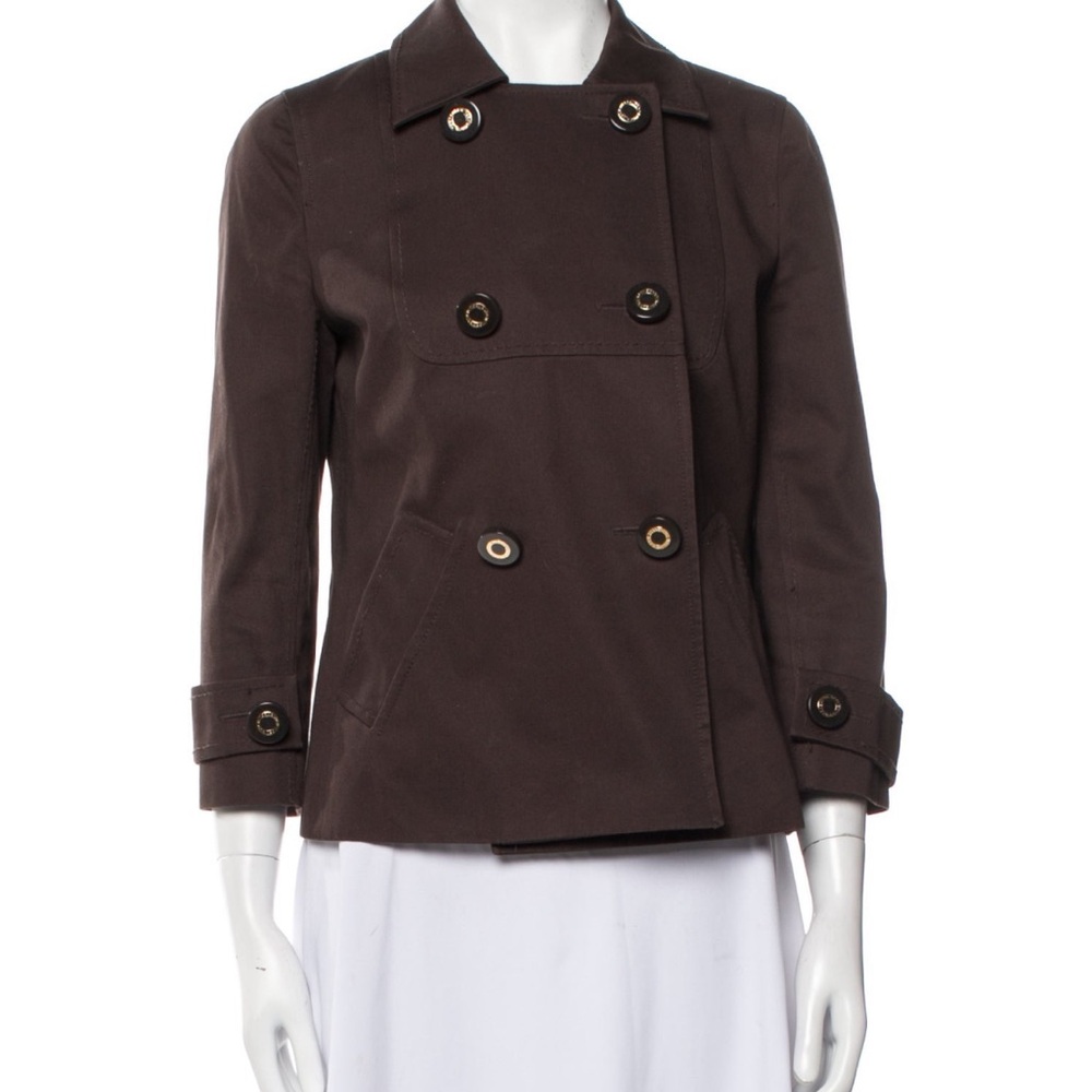 Tory Burch Brown Utility Jacket